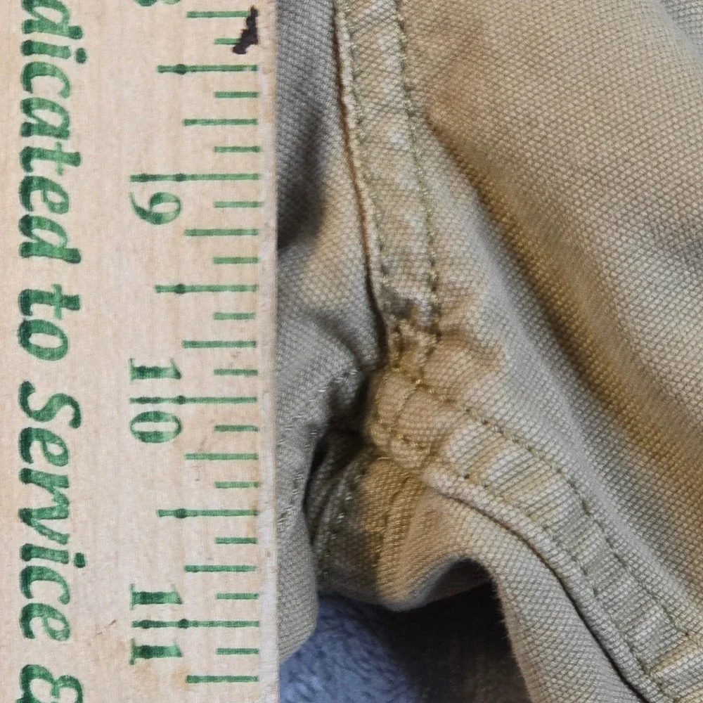 Carhartt Cargo Shorts Mens 31 Tan Rugged Flex Canvas Workwear Gorpcore Outdoor